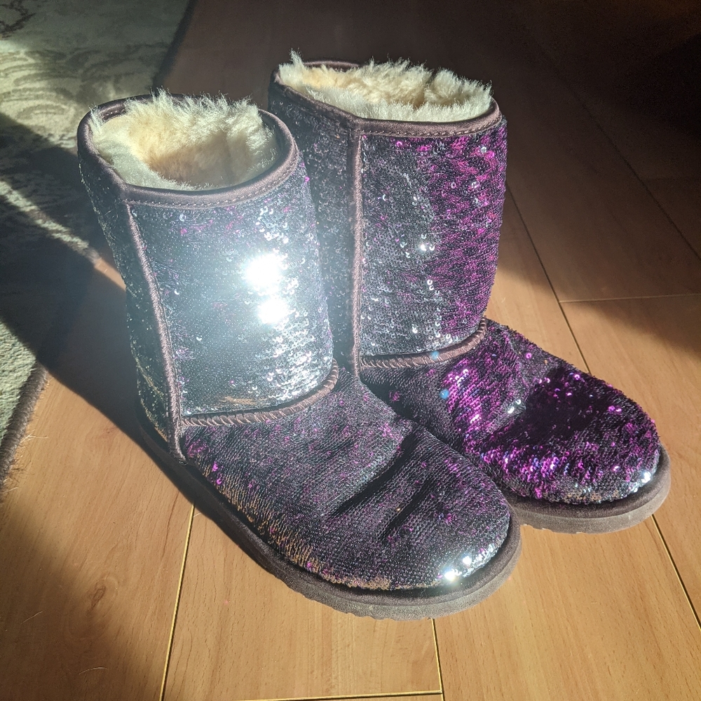 UGG sequin boots